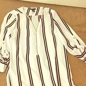 Rue 21 stripped blouse